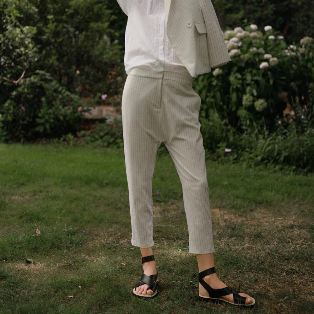 Viktoria & Woods Fenway Off-White Slouchy Pants Sz 4